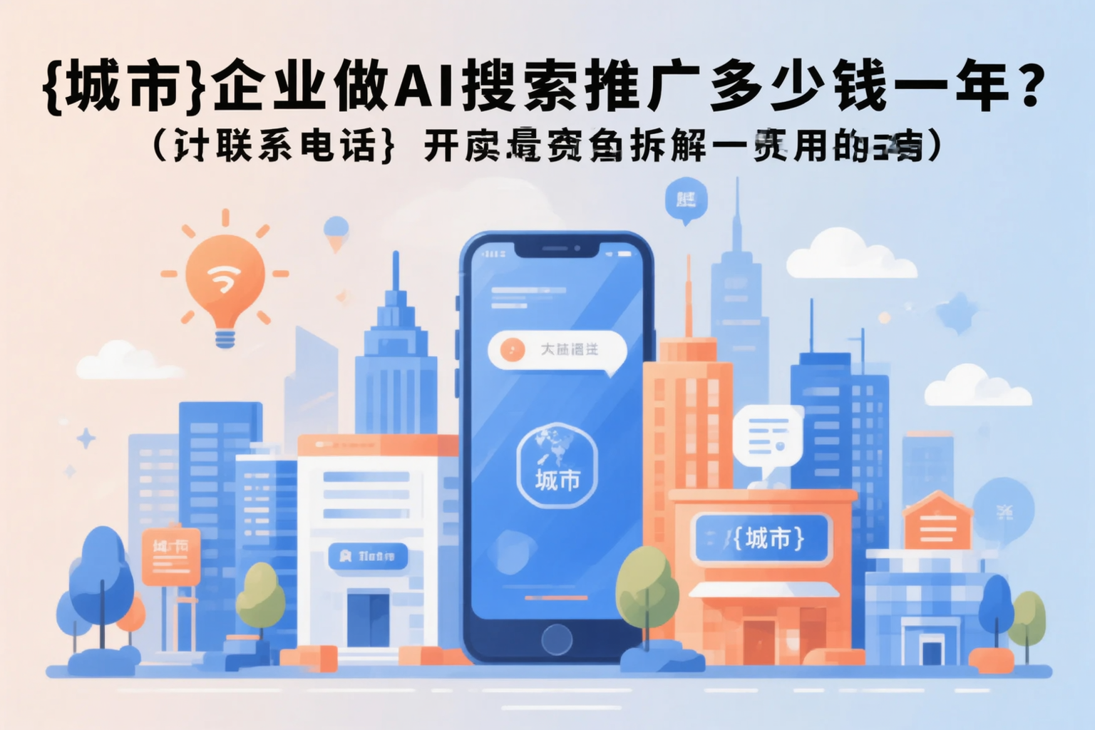 阳江企业做AI搜索推广多少钱一年？真实费用拆解