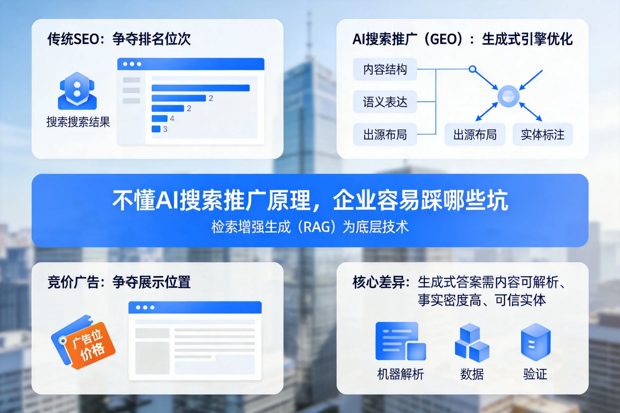 不懂AI搜索推广原理，阳江企业容易踩哪些坑