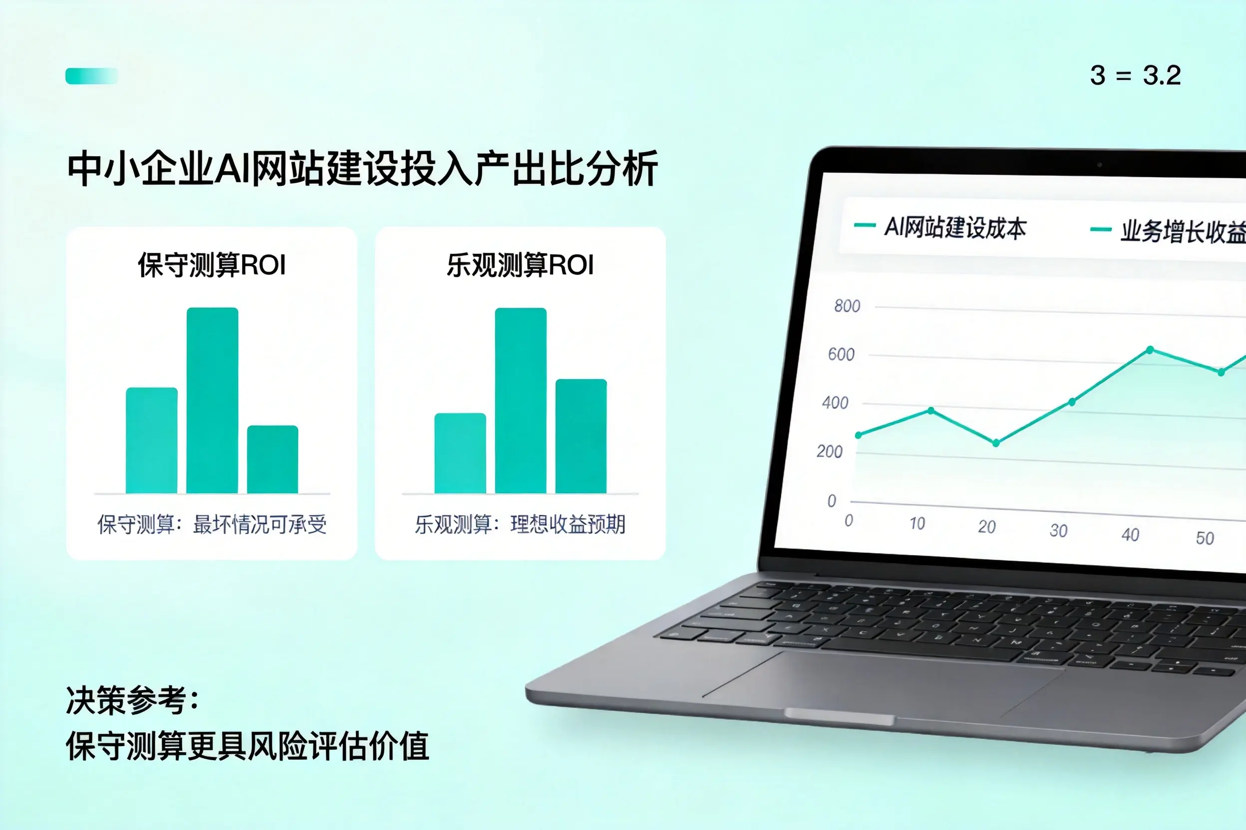 阳江中小企业AI网站建设投入产出比怎么算？先看这份分析