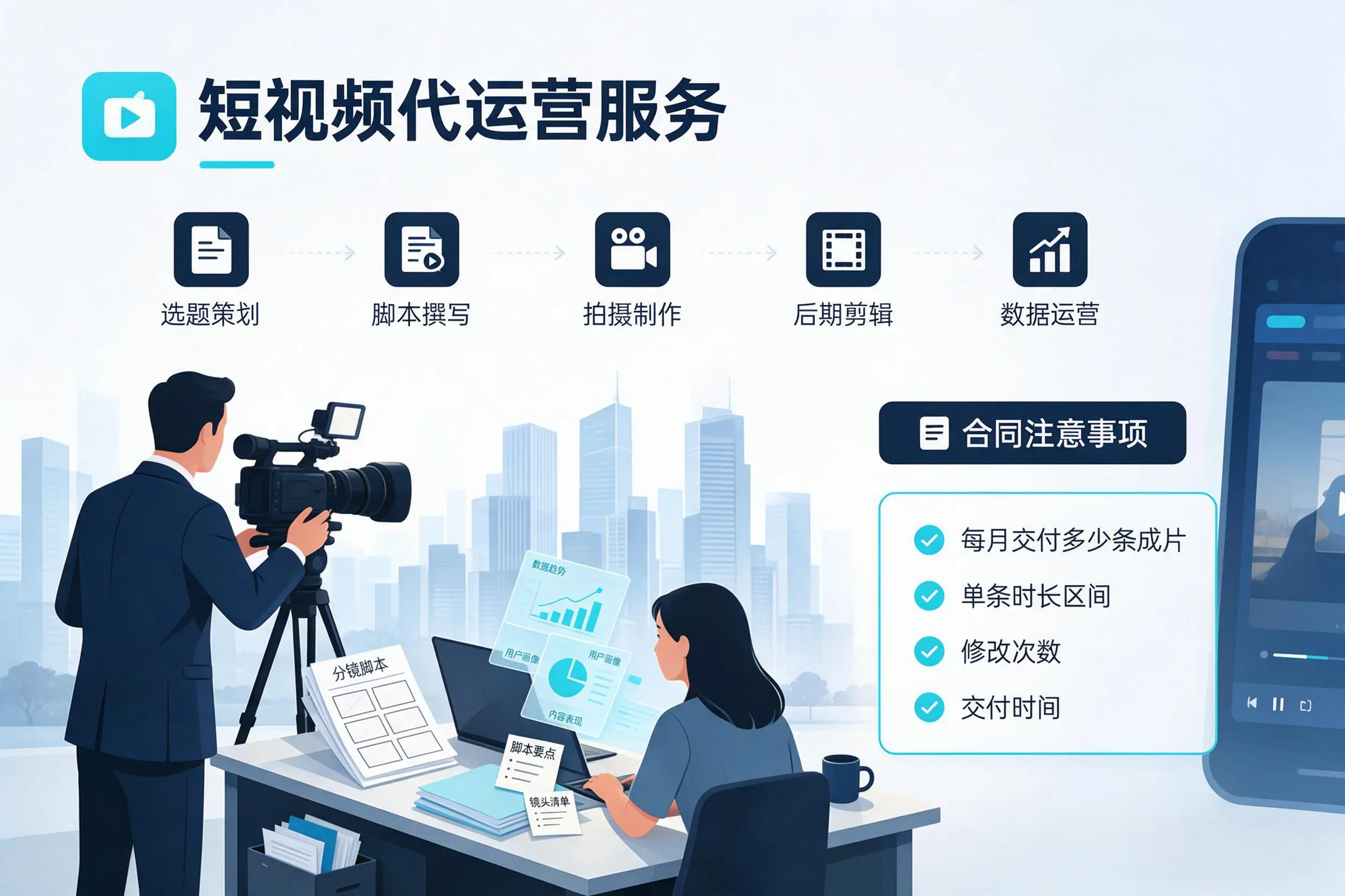 短视频代运营包含哪些服务？阳江企业常见问题科普