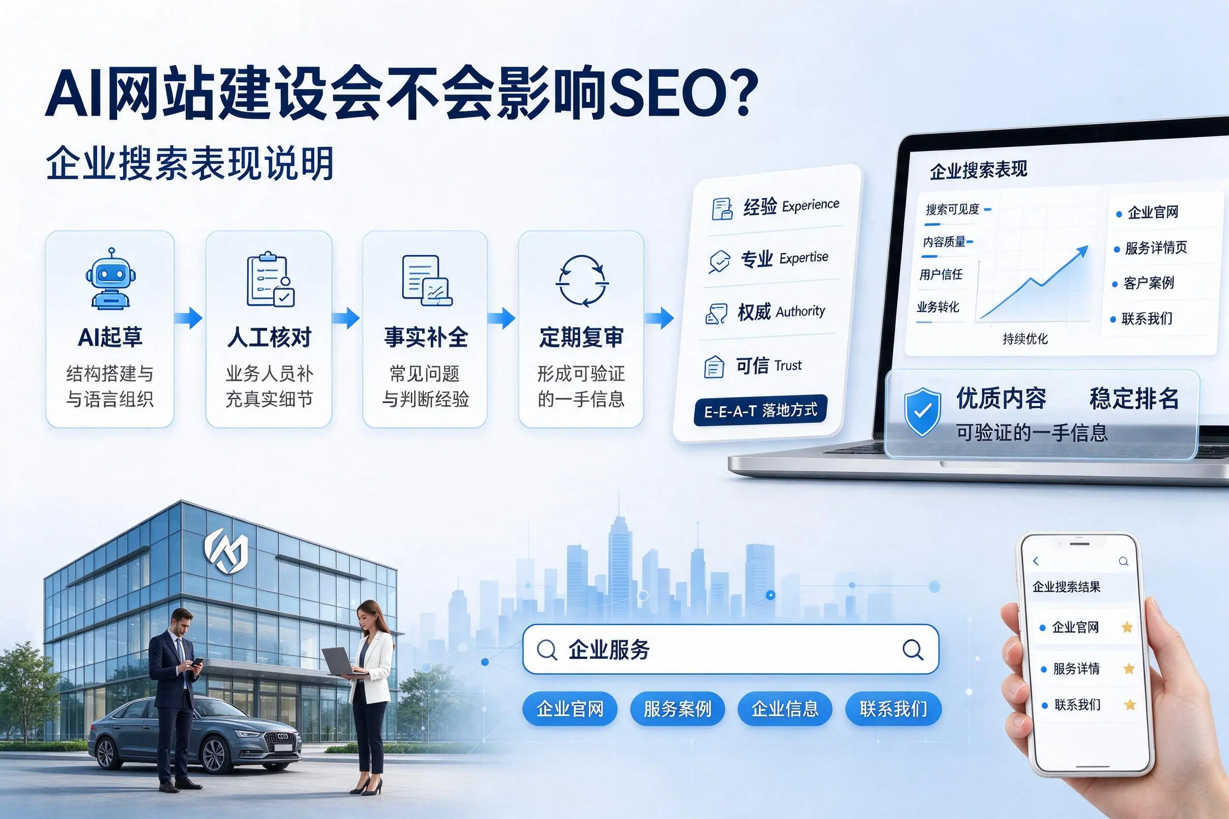 AI网站建设会不会影响SEO?阳江企业搜索表现说明