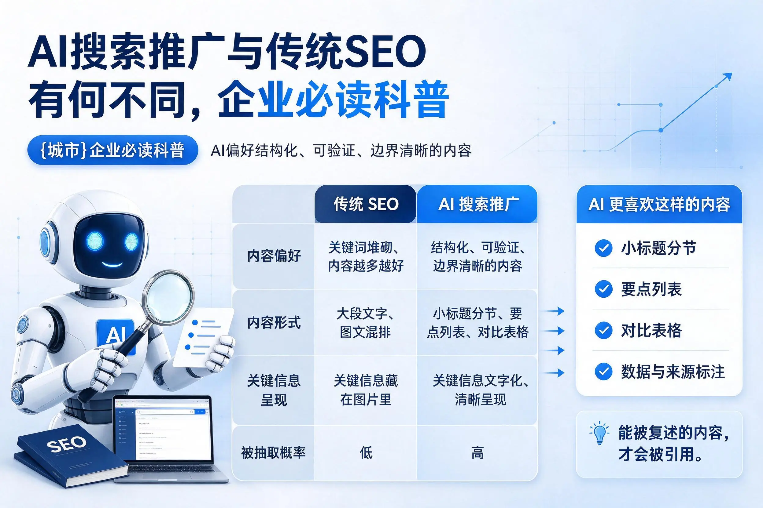 AI搜索推广与传统SEO有何不同,阳江企业必读科普